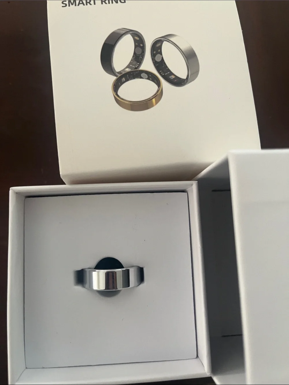 Smart Ring Women’s Fashion Band - Silver